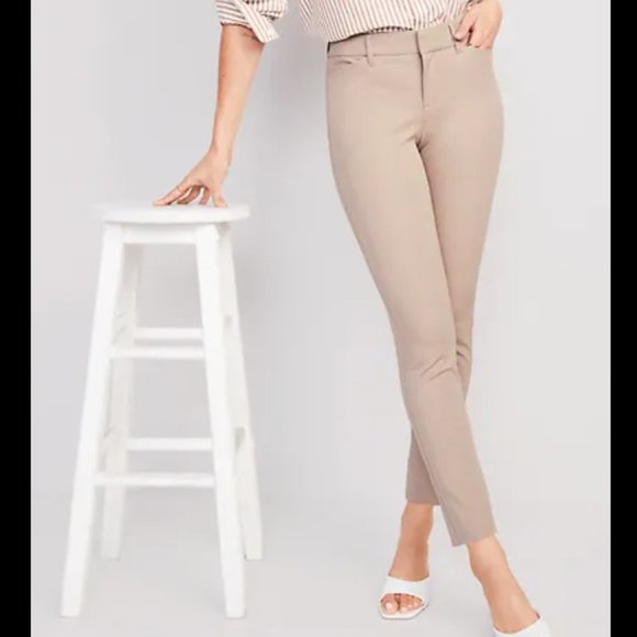 Mid-Rise Pixie Skinny Ankle Pants- NEVER WORN - Picture 1 of 4
